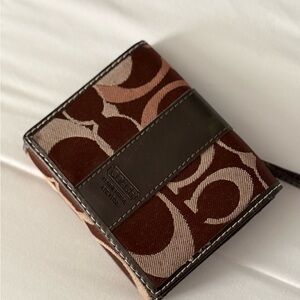 Coach Signature Brown Wallet